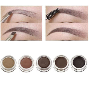 4 Colors Pomade Eyebrow Dyed Cream Makeup Cosmetic Long Lasting Waterproof