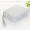 120 Slots Pencil Case Cosmetic Makeup Bag Storage Travel Zipper Pouch Student Stationery Drawing Pen