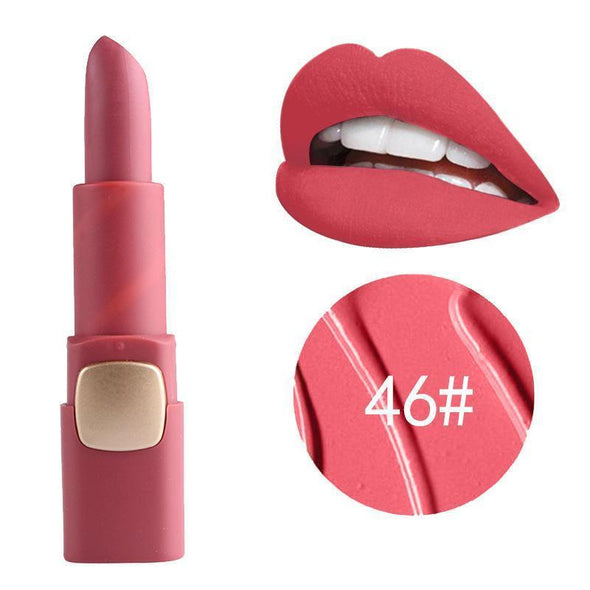 MISS ROSE 1Pc Matte Lip Stick Makeup Long Lasting Lips Moisturizing Cosmetics